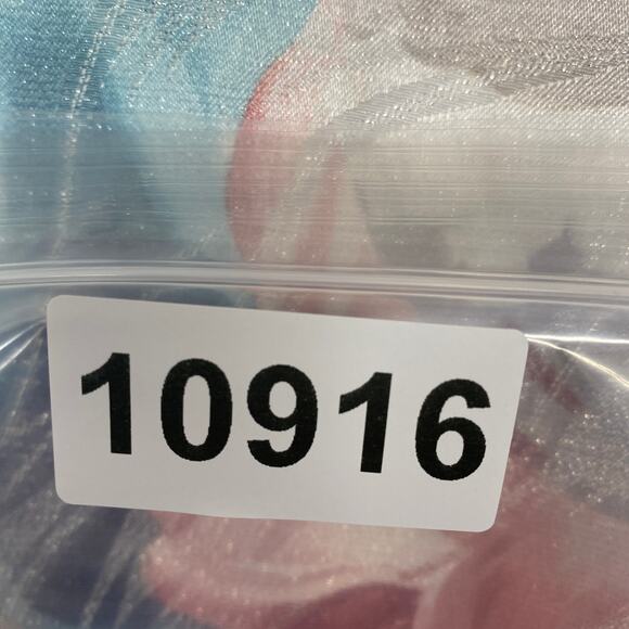 Alfred Dunner Jacket Womens 10 Petite Pink Blue Floral Zip Shiny Lightweight - Picture 10 of 10